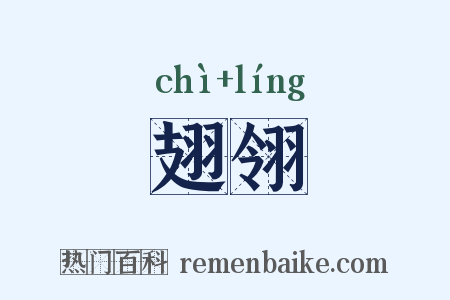 翅翎是什么意思的图片